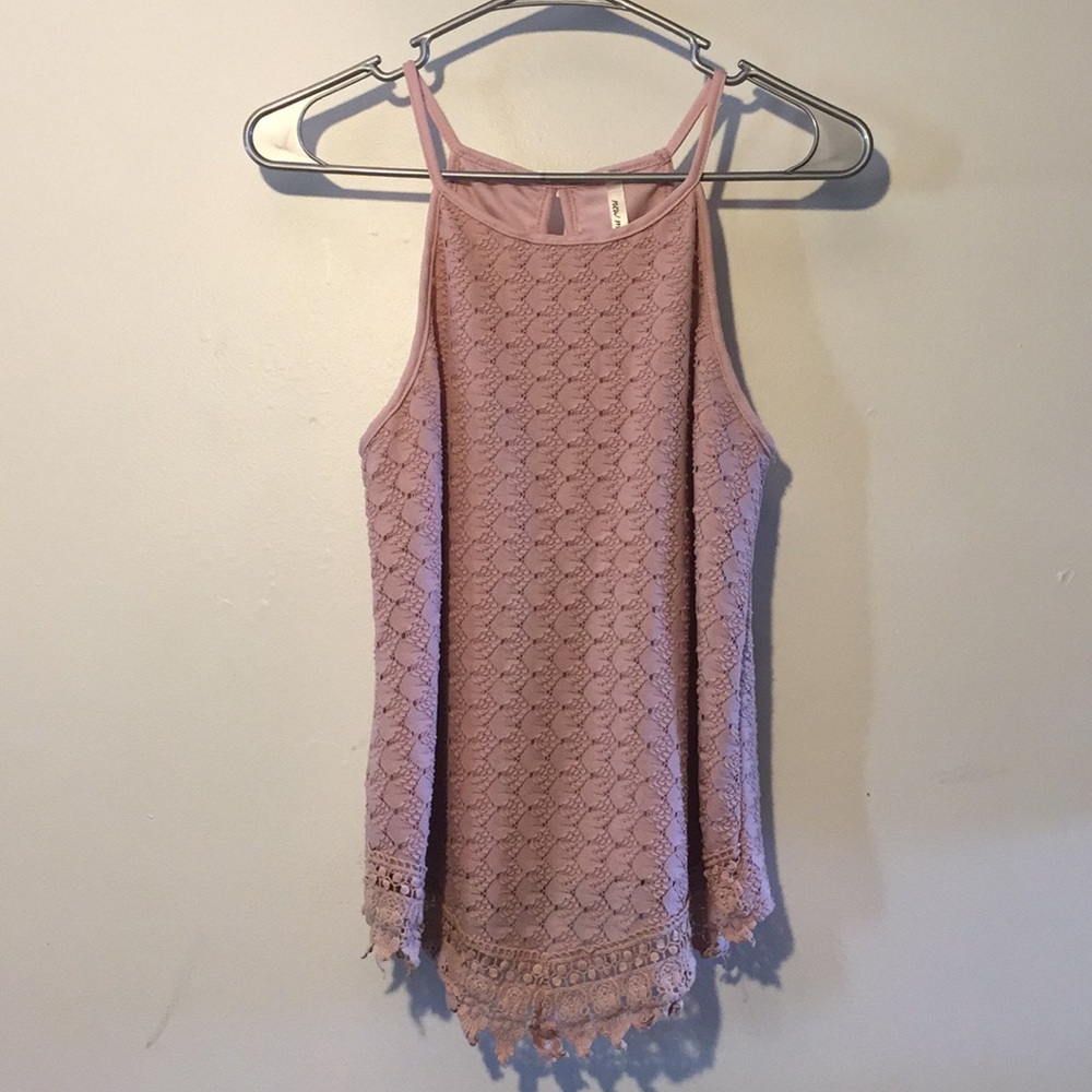 Lace tank